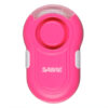 Sabre Pink Personal Alarm With clip and Led Light